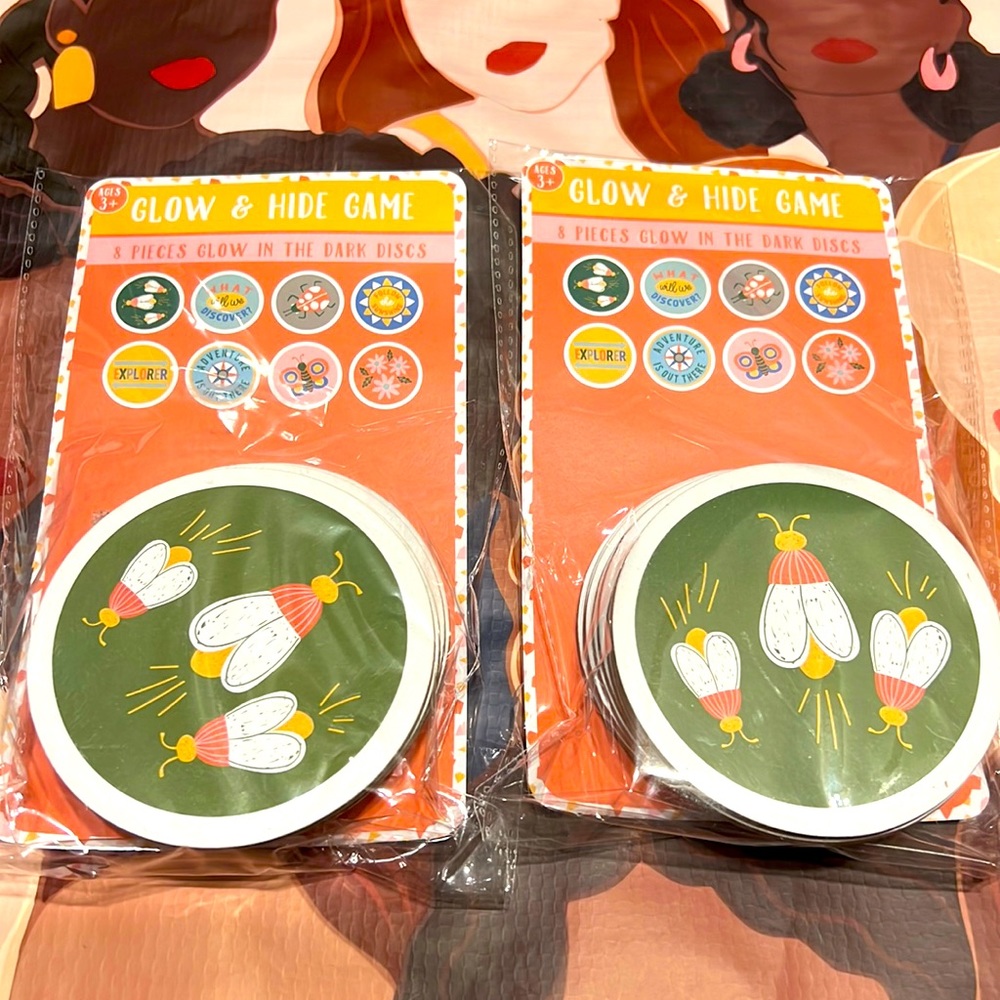 New Set of Two - Glow & Hide Nature Game